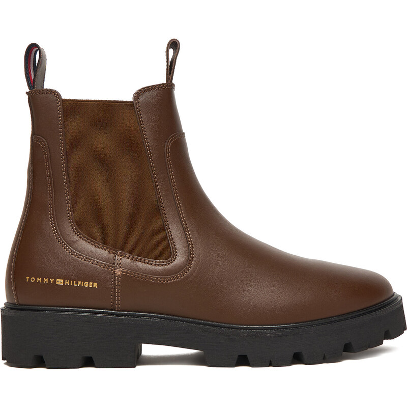 Kotníková obuv s elastickým prvkem Tommy Hilfiger