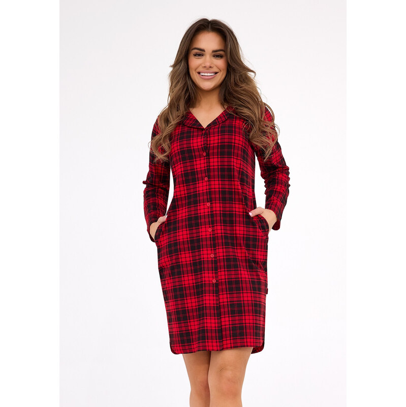Cornette 104/433 Tracy 3 long/r S-2XL dámská rozepínací košile 113456961
