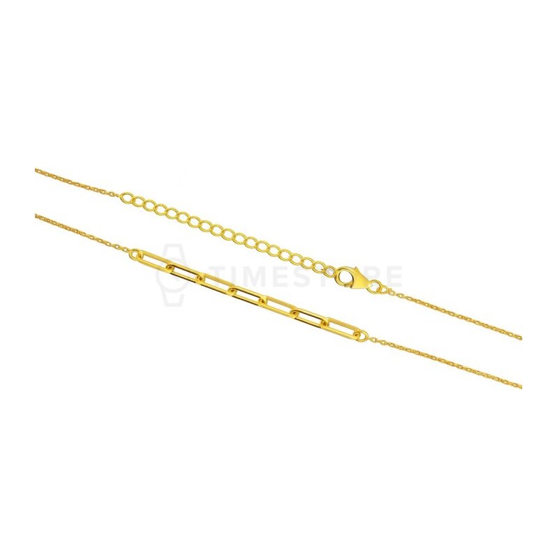 Stříbrný náhrdelník ve zlaté barvě TS-PN-0063 TS-PN-0063 109000236