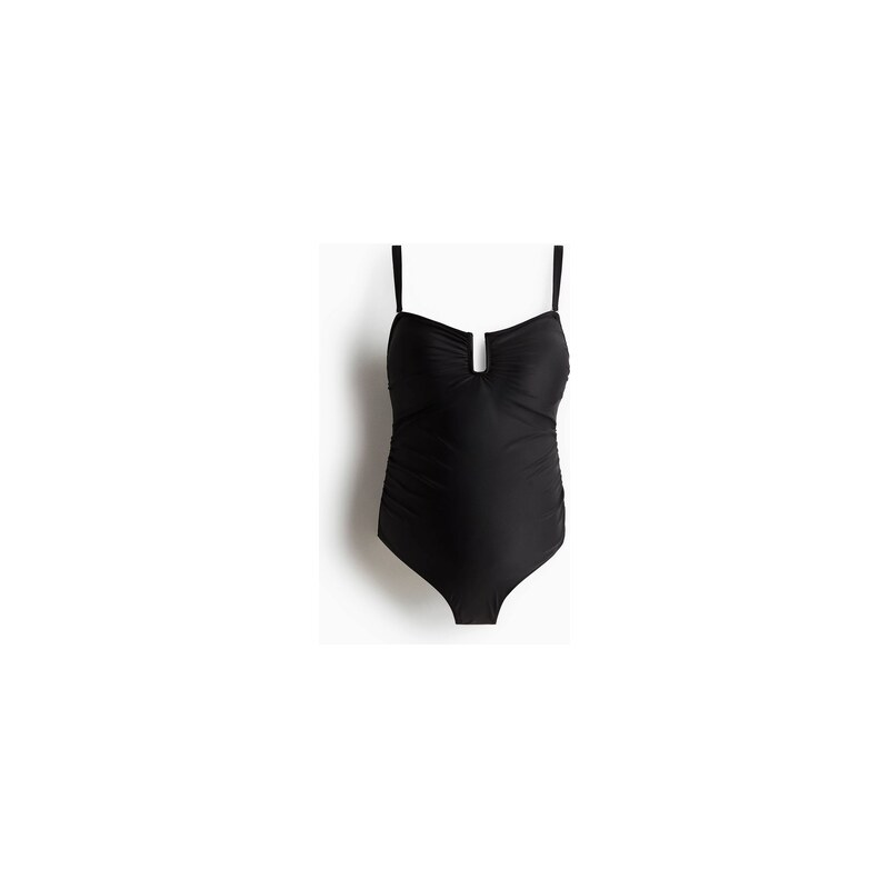 H&M - MAMA Bandeau swimsuit - Černá