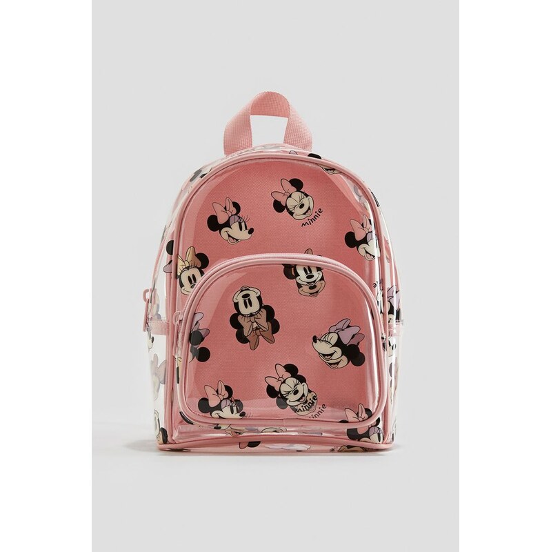 H&M - Batohs potiskem - růžová 108128646
