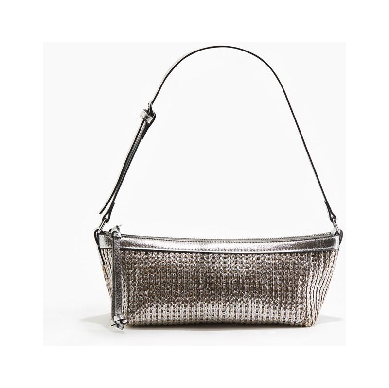 H&M - Kabelka přes rameno - Stříbrná