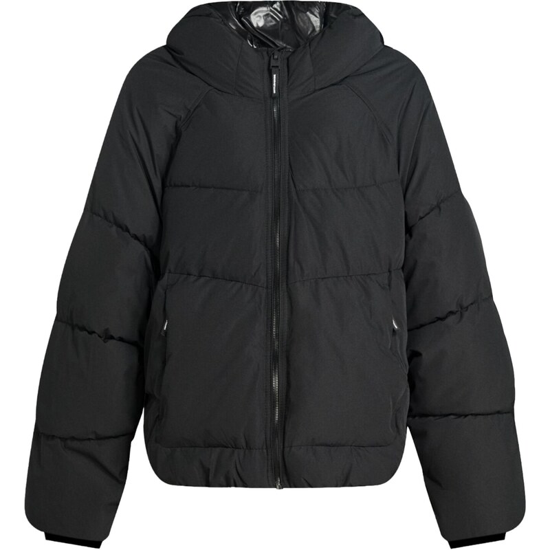 Bershka Přechodná bunda černá