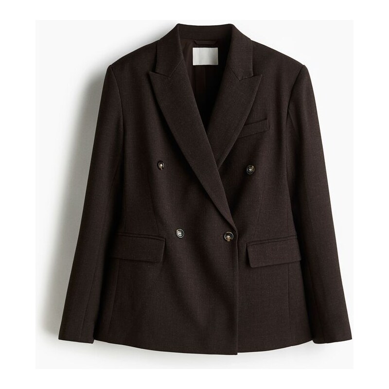 H&M - Dvouřadové sako - hnědá 108304787