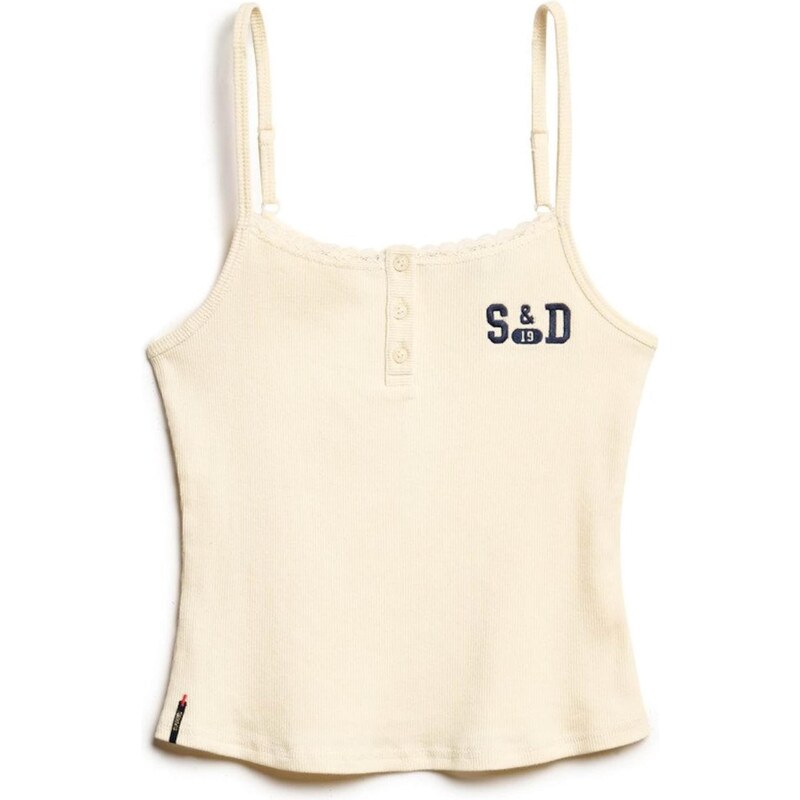 Superdry & Co Top Athletic Essentials béžová