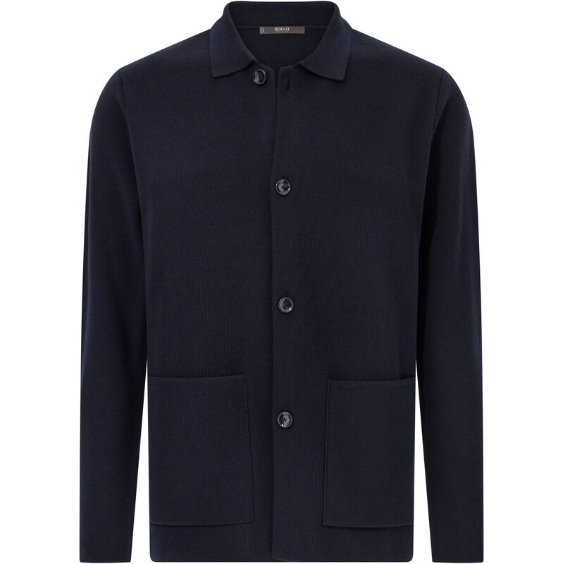 Boggi Milano Kardigan marine modrá
