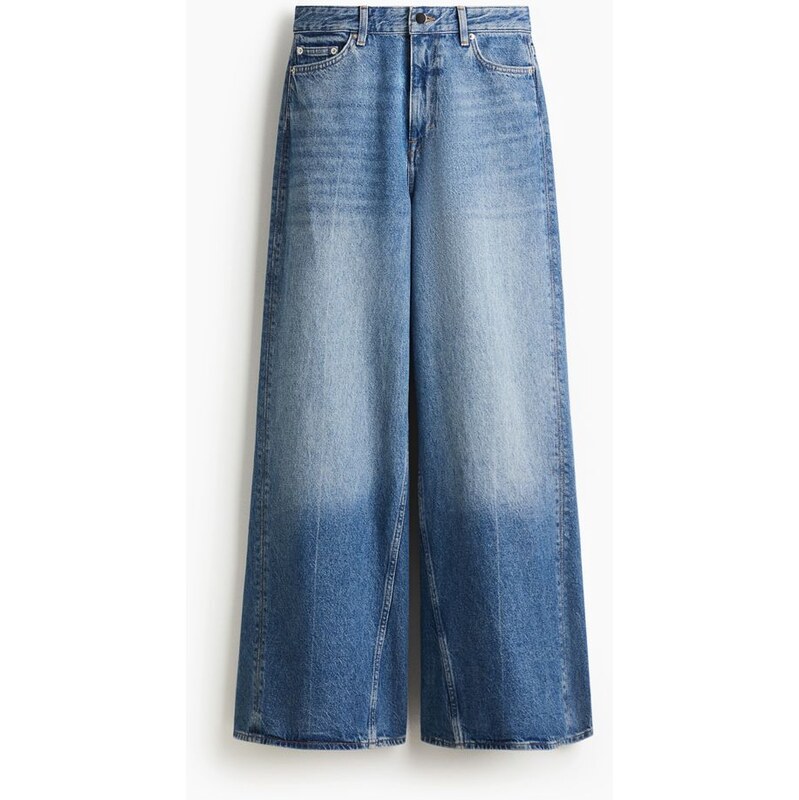 H&M - Džíny Flared - Denim Blue