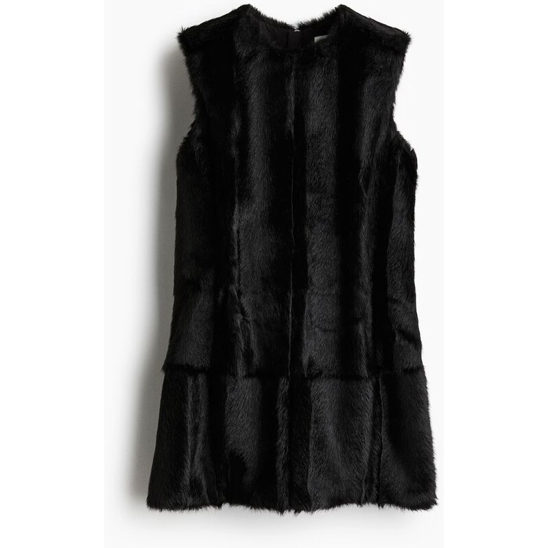 H&M - Šaty se zadním zipem - Černá