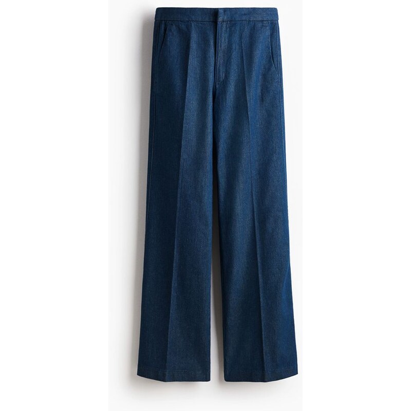 H&M - Flared High Jeans - Denim Blue