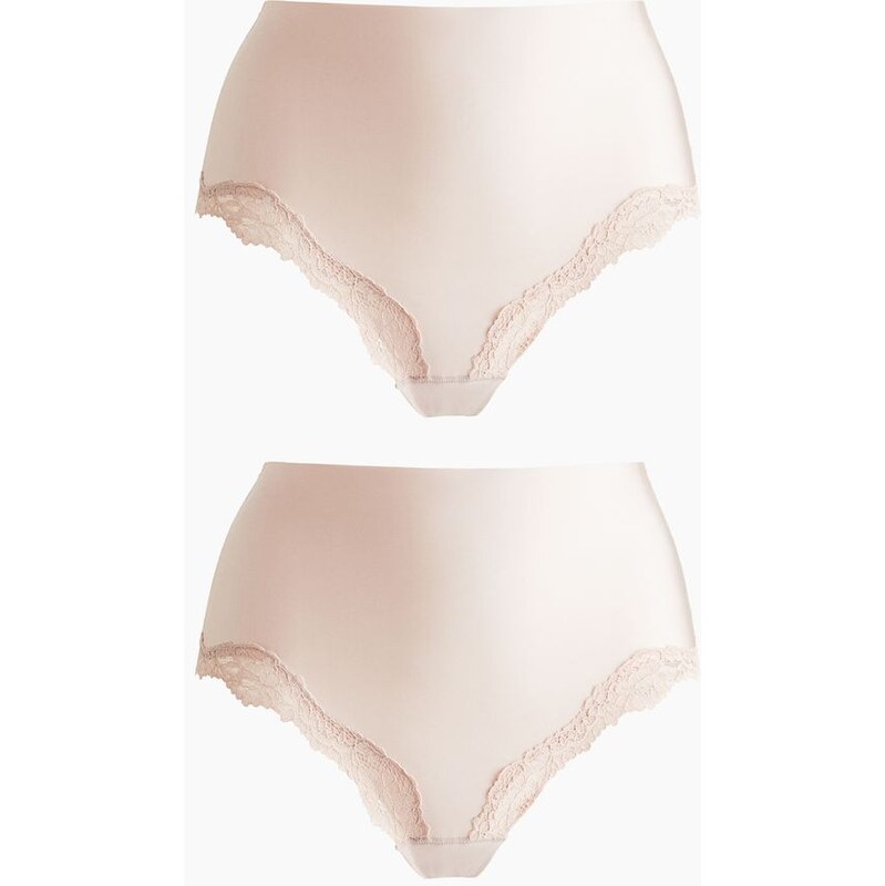 H&M - Kalhotky z mikrovlákna 2 kusy - růžová 108729973