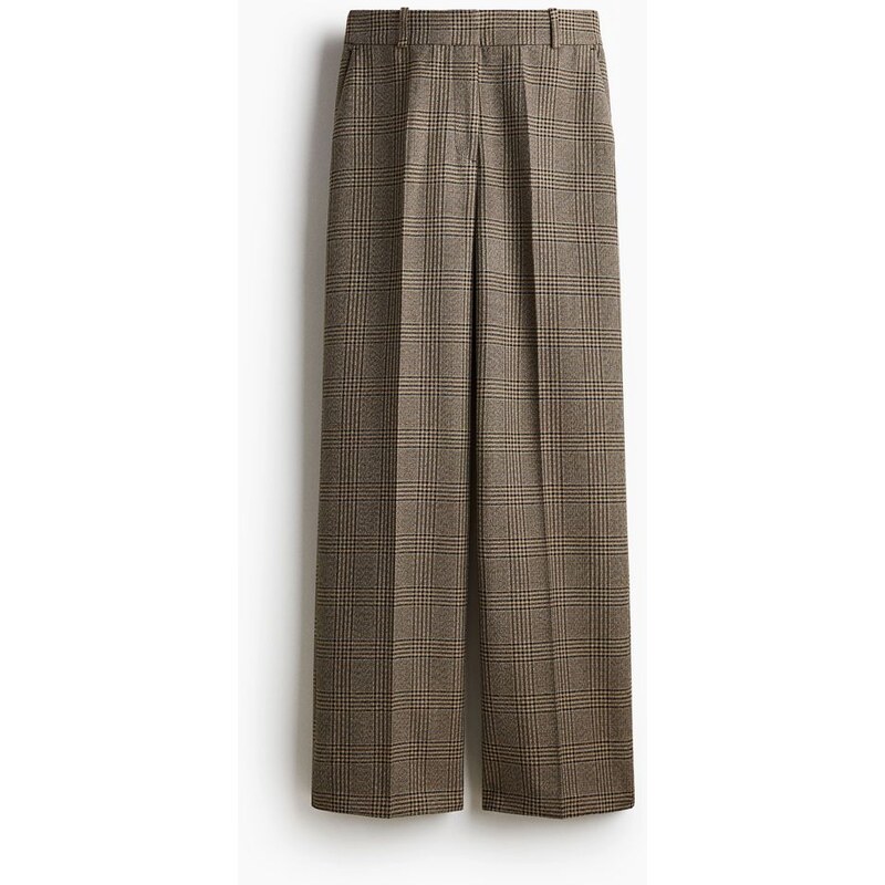 H&M - Elegantní kalhoty - béžová 108884976