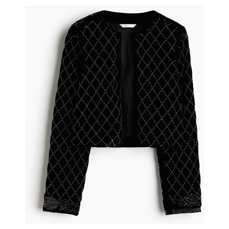H&M - Zdobená bunda - černá 108915487