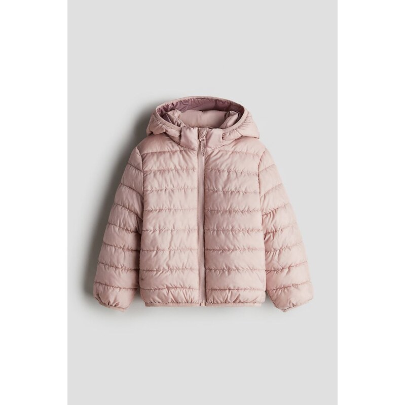 H&M - Vodoodpudivá vatovaná bunda - Růžová