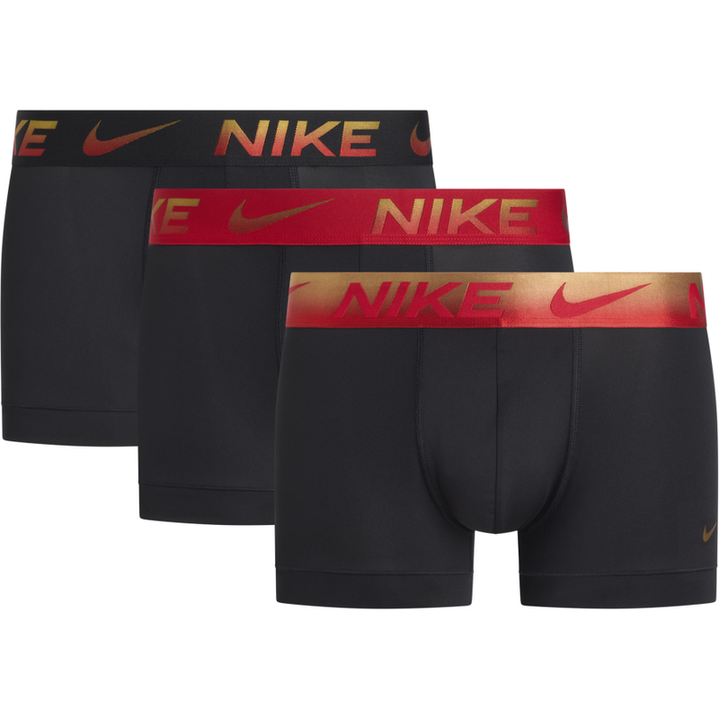 Nike trunk 3pk BLACK