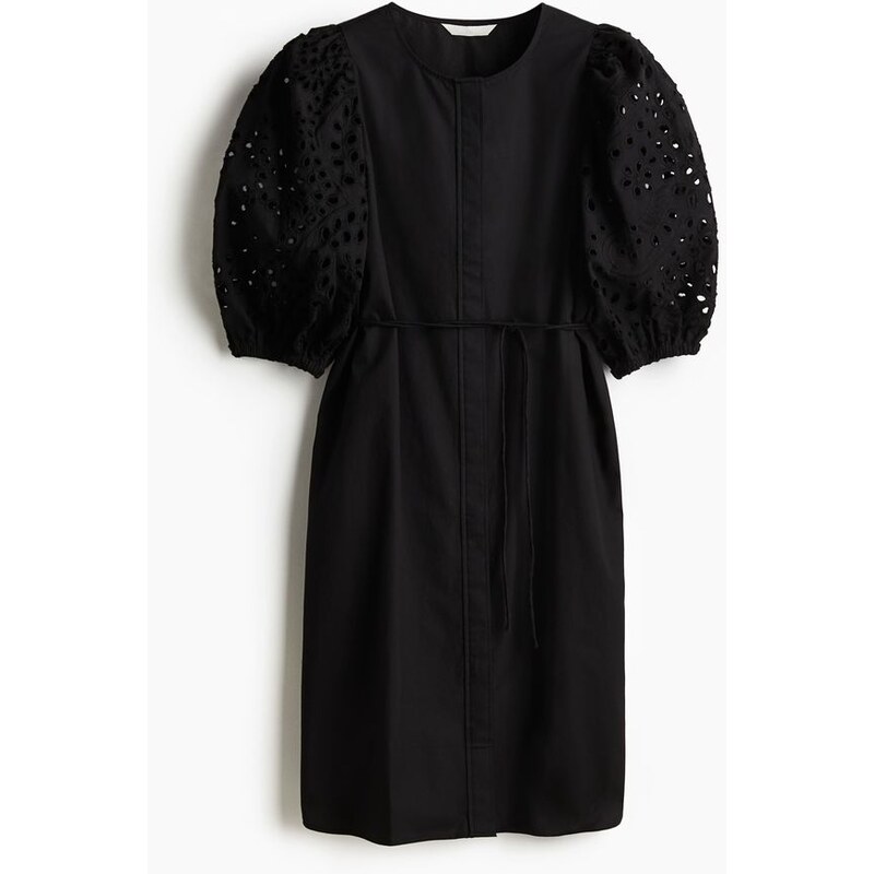 H&M - Šatys rukávy z madeiry - Černá