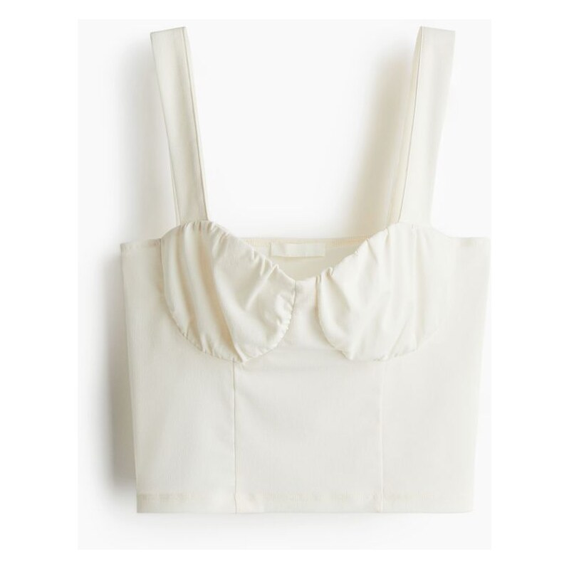 H&M - Braletkový top - Bílá