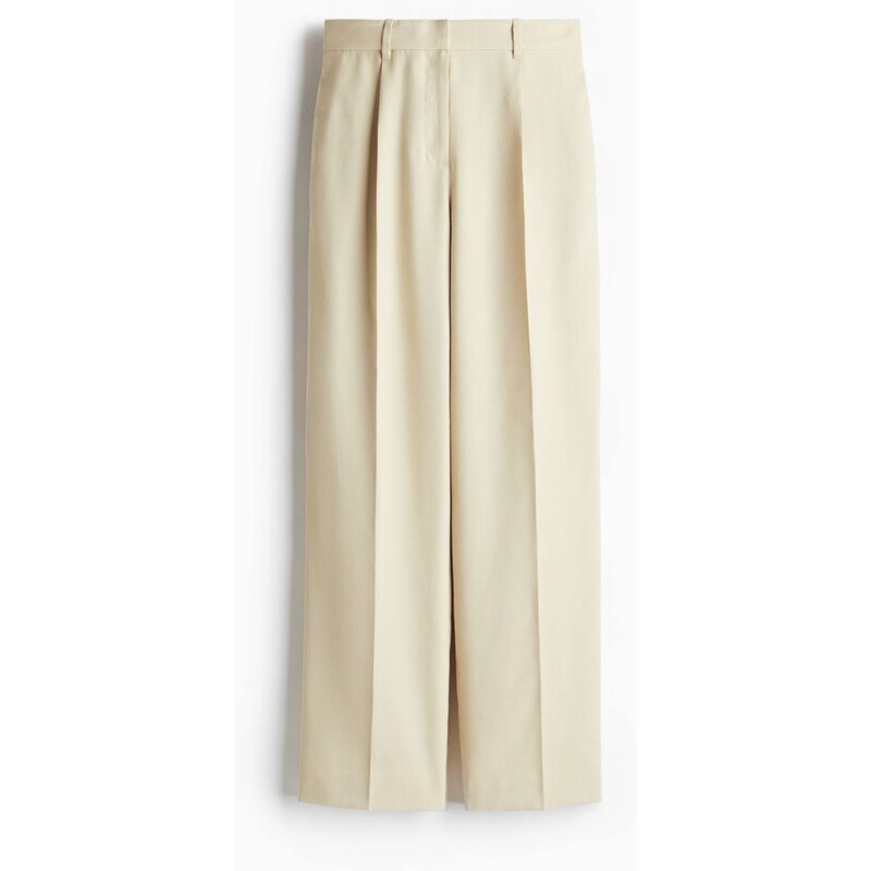 H&M - Zužující se kalhoty - Světle Béžová