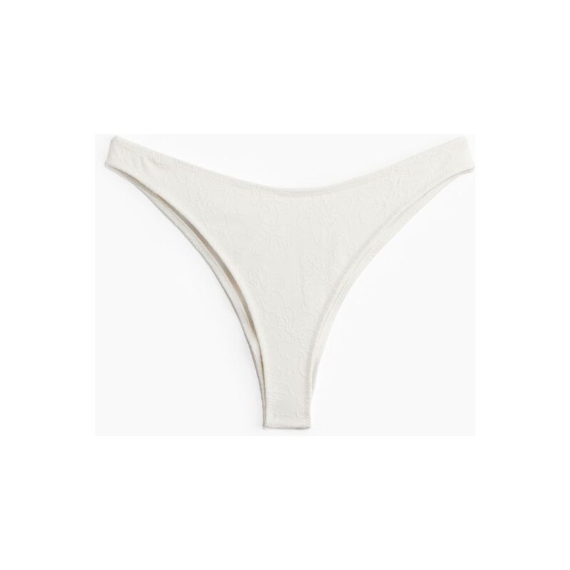 H&M - Bikinové kalhotky brazilian - bílá 108136275