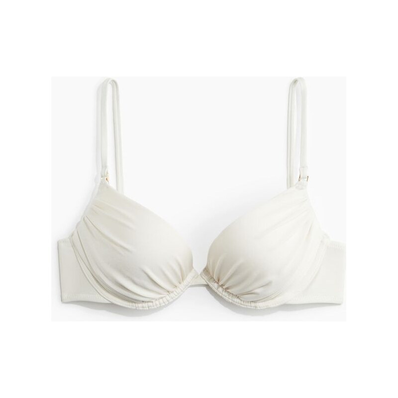 H&M - Bikinová podprsenka super push-up - Cream