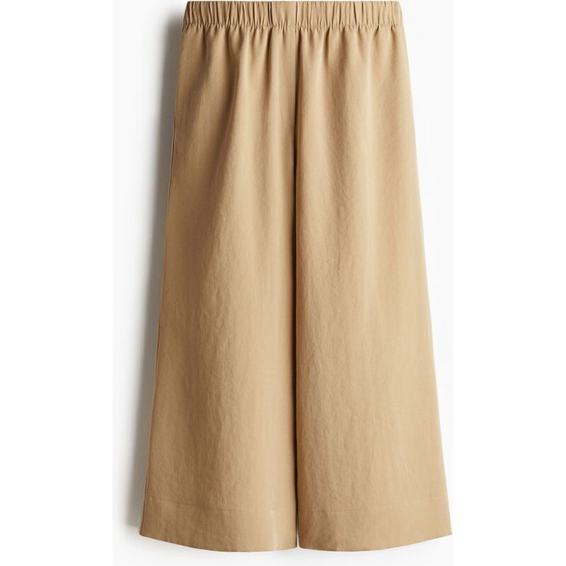 H&M - Široké kulotky - béžová 108136808