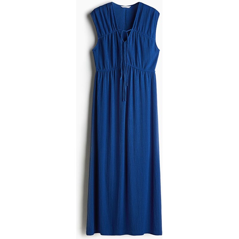 H&M - Šatys vázačkou - Tmavomodrá
