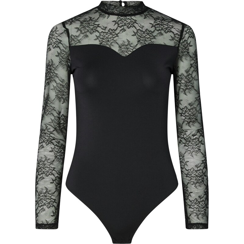 PIECES Tričkové body PCMILLY černá 109022775