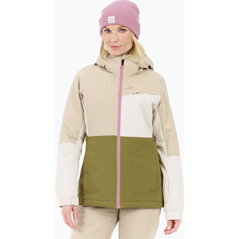 Dámská snowboardová bunda Protest PRTSina willow green