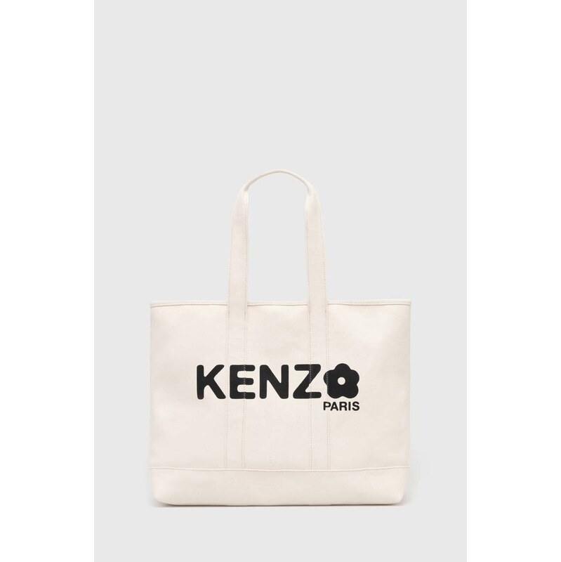 Kenzo Bavlněná kabelka Kenzo Utility Large Tote Bag