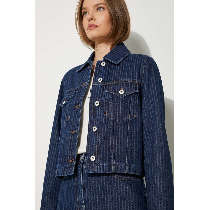 Kenzo Džínová bunda Kenzo Trucker Jacket Stripped