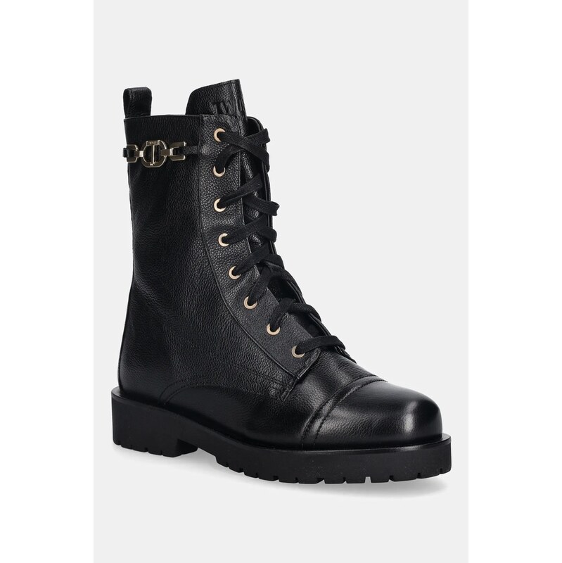 Kožené workery Twinset 109230493