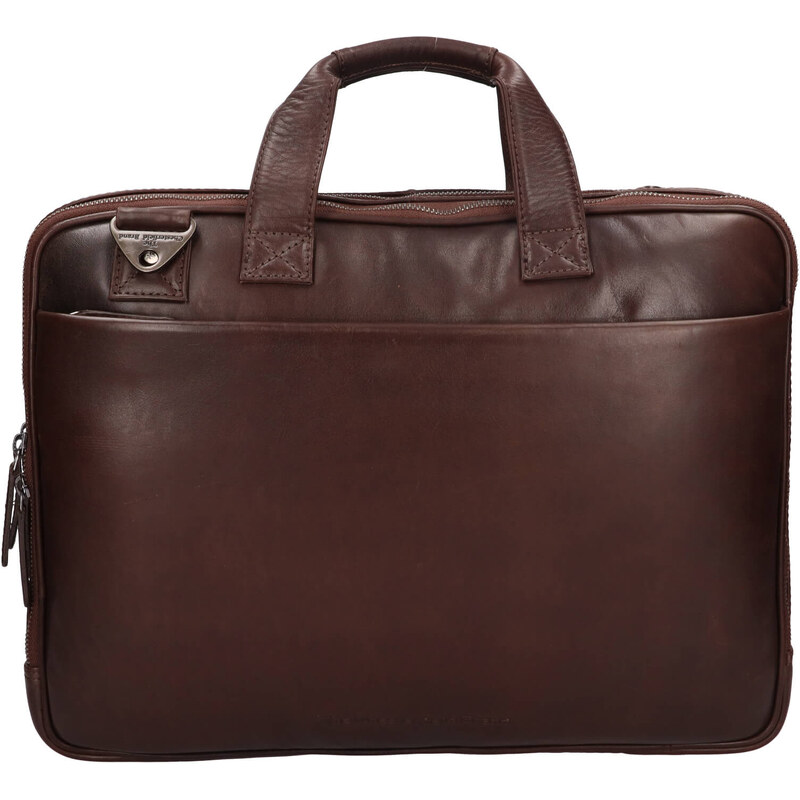 Pánská kožená taška na notebook The Chesterfield Brand Iseo -