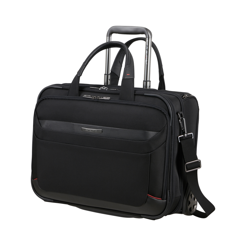 Samsonite PRO-DLX 6 Rolling Tote 15.6 Black