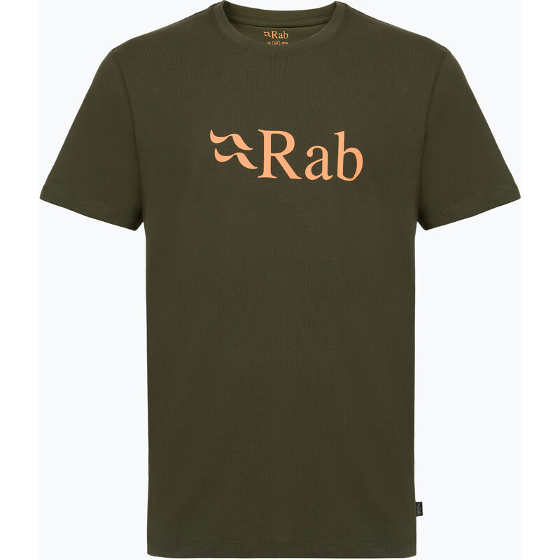 Pánské tričko Rab Stance Logo army green