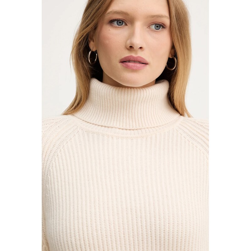 Vlněné šaty BOSS Foclore