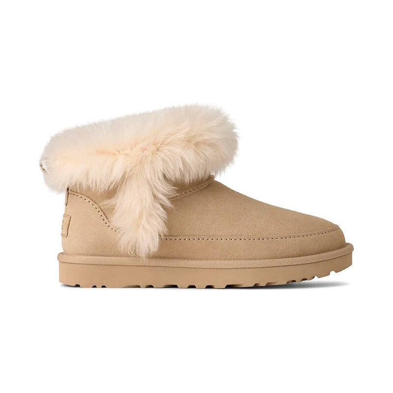 Semišové sněhule UGG Classic Ultra Mini Chalet 109042136