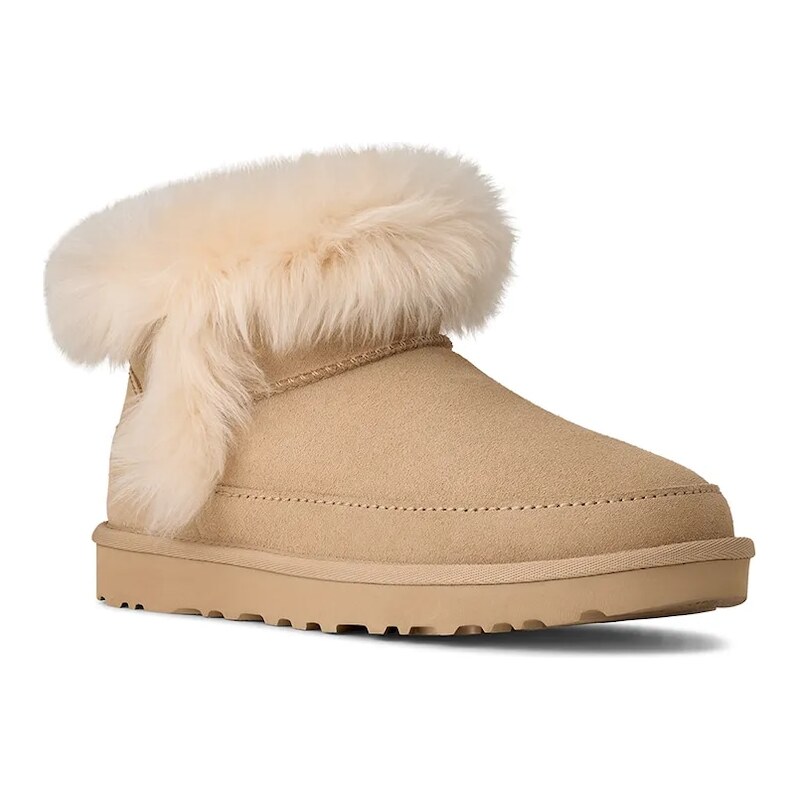 Semišové sněhule UGG Classic Ultra Mini Chalet