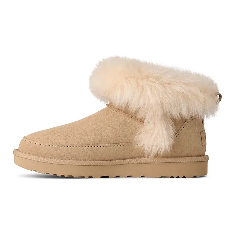 Semišové sněhule UGG Classic Ultra Mini Chalet