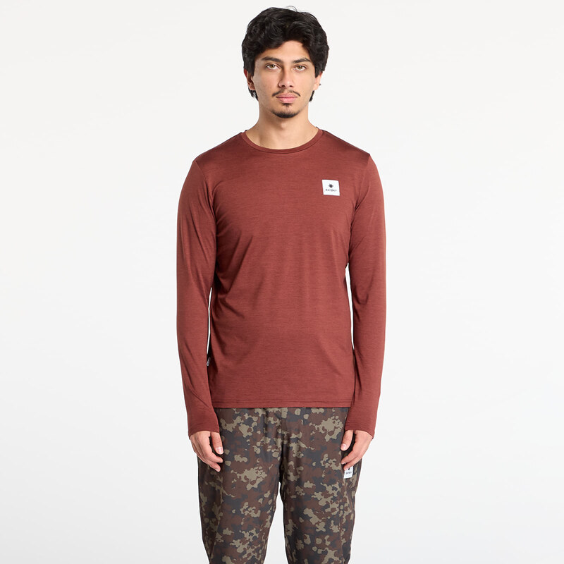 Tričko SAYSKY Statement Pace Long Sleeve Red XL