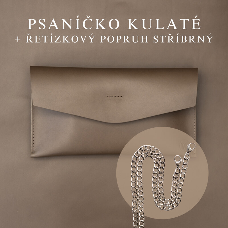 Wood Style Psaníčko Kulaté - Mokka 109042337