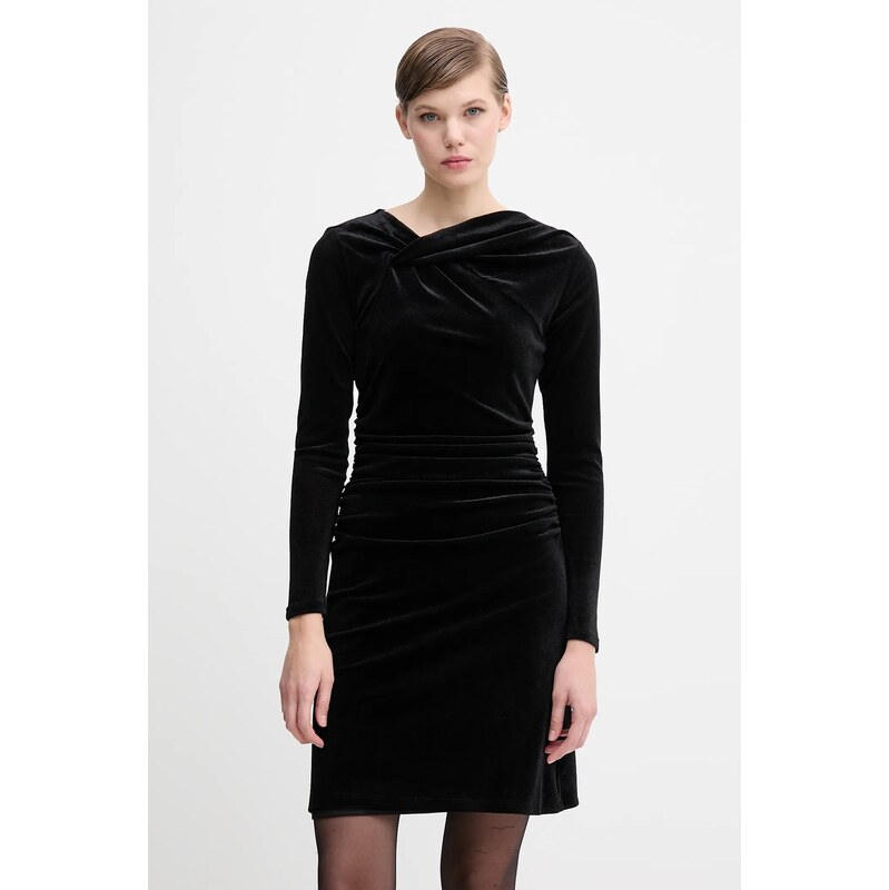 DKNY Velurové šaty Dkny