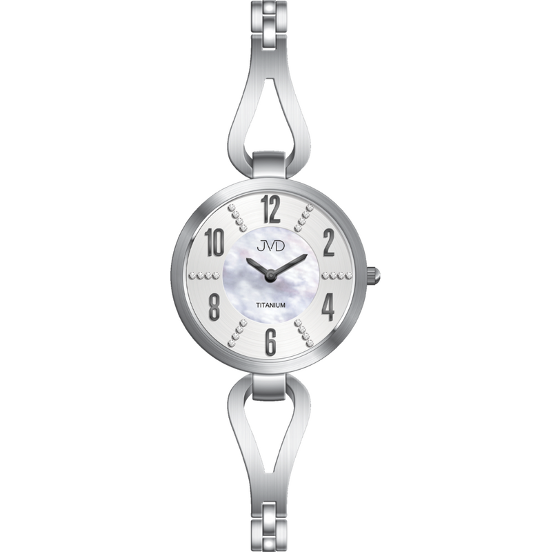 JVD Dámské luxusní titanové elegantní hodinky JVD J5036.1