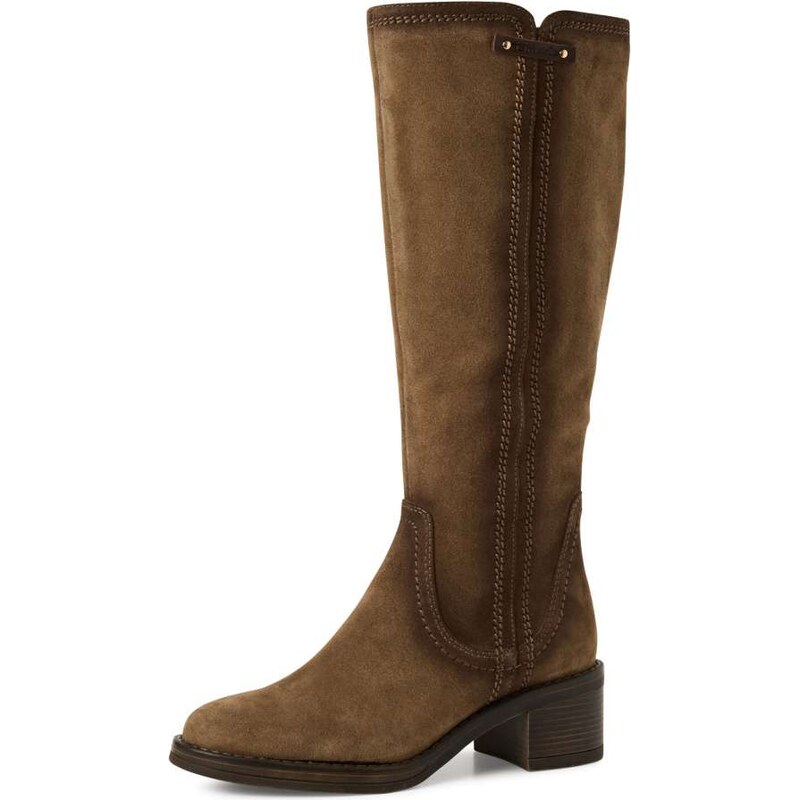 RIEKER Dámské kozačky TAMARIS 25501-45-300 hnědá
