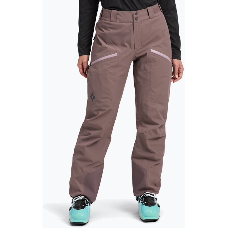 Pánské lyžařské kalhoty Black Diamond Recon Insulated dark mauve