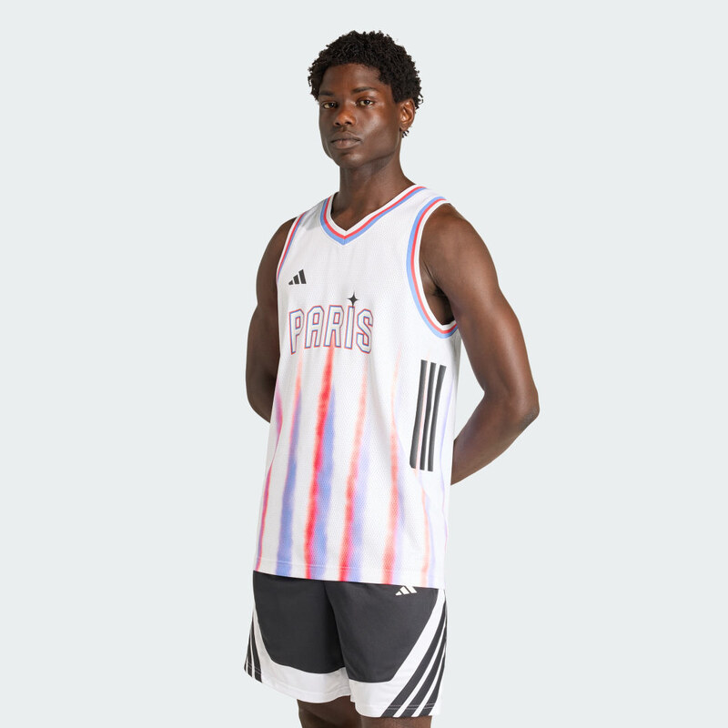 Adidas Pánský venkovní basketbalový dres Paris Basketball