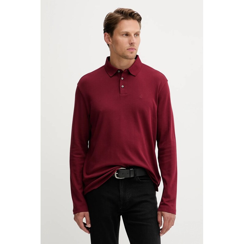 Calvin Klein Bavlněné tričko s dlouhým rukávem Calvin Klein