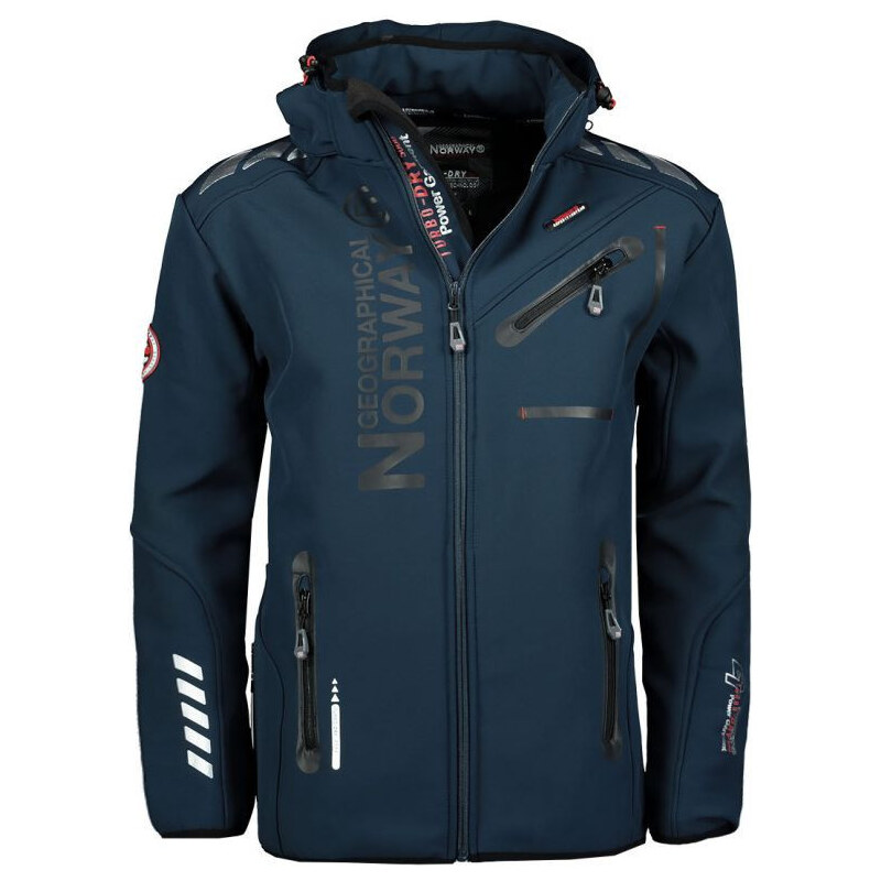 Unisex Softshellová bunda Royaute WY2005HGN Tmavě modrá -