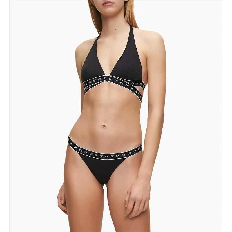 Calvin Klein černá plavková podprsenka 109095089