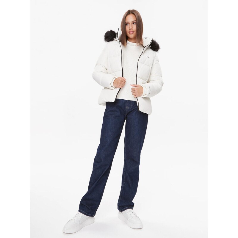 Calvin Klein dámská bílá bunda