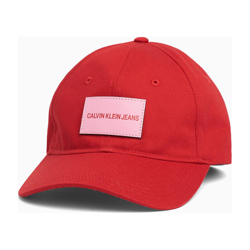Calvin Klein dámská červená kšiltovka 109095191