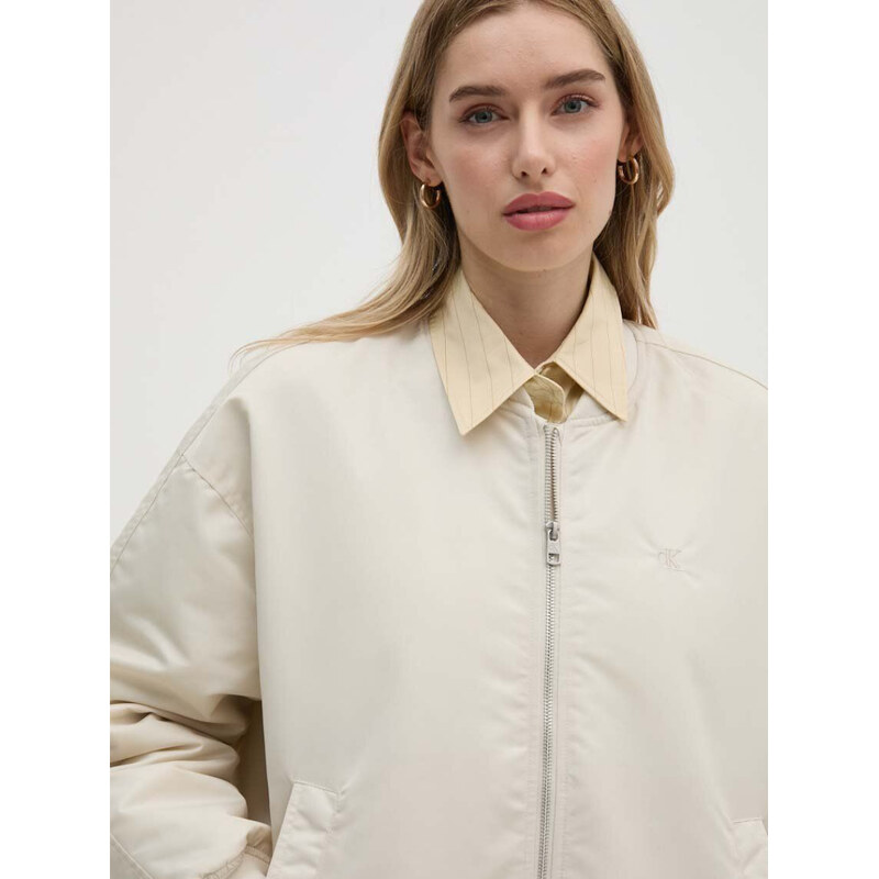 Calvin Klein dámský béžový bomber